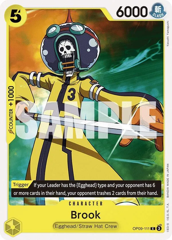 Brook (111) — Emperors in the New World — One Piece Card Game