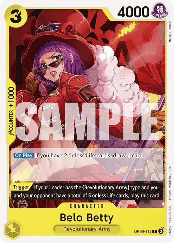 Belo Betty — Emperors in the New World — One Piece Card Game