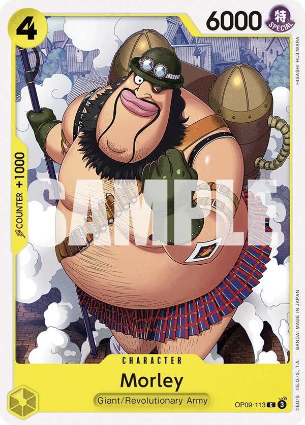 Morley — Emperors in the New World — One Piece Card Game