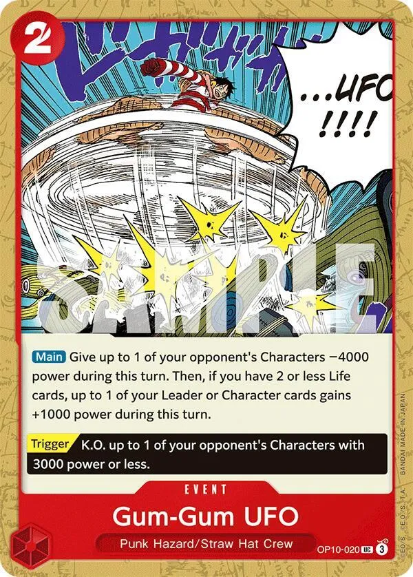 Gum-Gum UFO — Royal Blood — One Piece Card Game