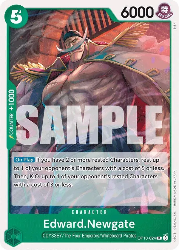 Edward.Newgate — Royal Blood — One Piece Card Game