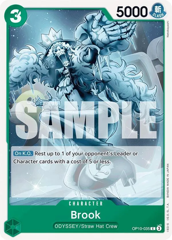 Brook (035) — Royal Blood — One Piece Card Game