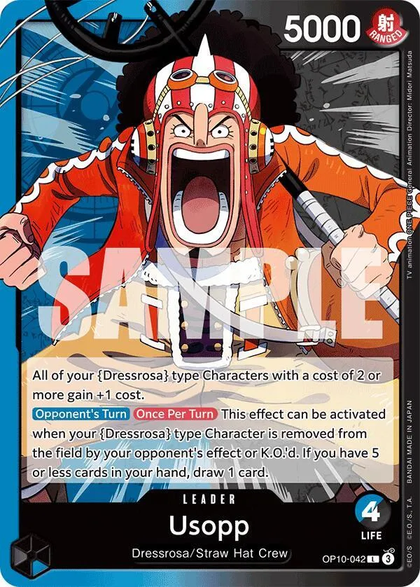 Usopp (042) — Royal Blood — One Piece Card Game