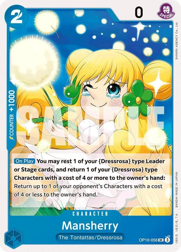 Mansherry — Royal Blood — One Piece Card Game