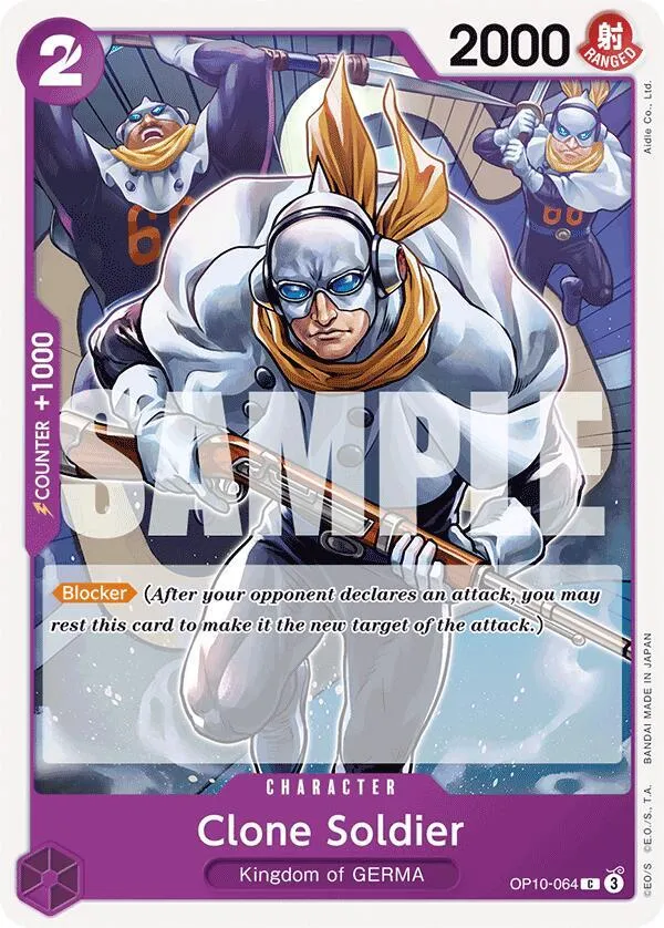 Clone Soldier — Royal Blood — One Piece Card Game