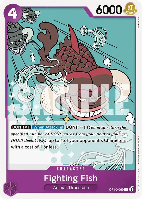 Fighting Fish — Royal Blood — One Piece Card Game