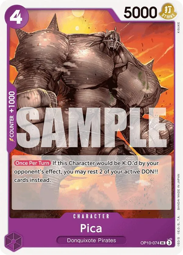 Pica — Royal Blood — One Piece Card Game