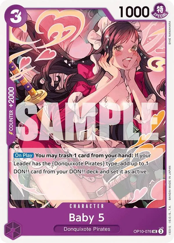 Baby 5 — Royal Blood — One Piece Card Game
