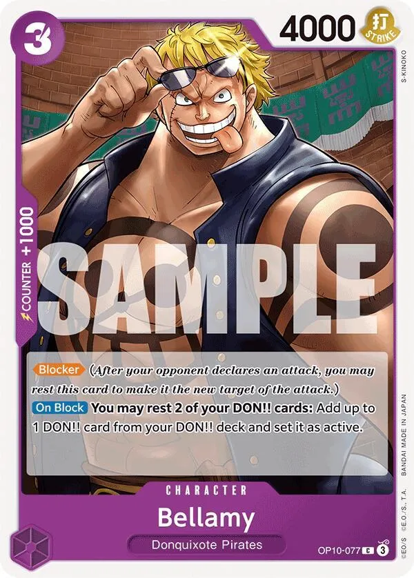 Bellamy — Royal Blood — One Piece Card Game