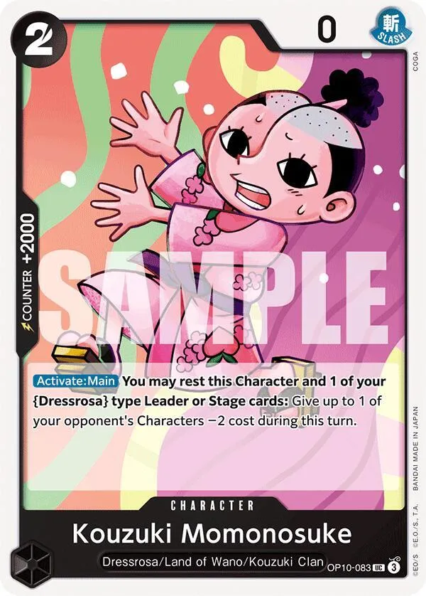 Kouzuki Momonosuke (083) — Royal Blood — One Piece Card Game