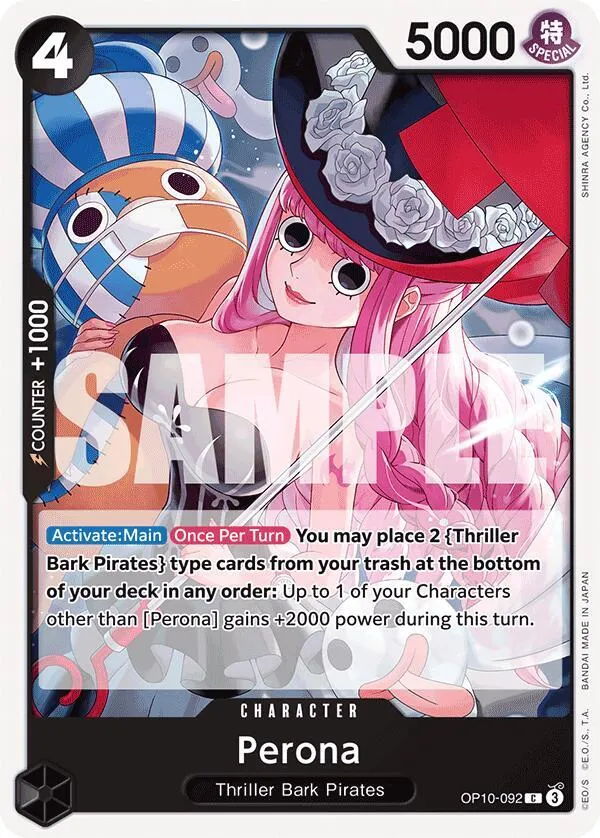 Perona (092) — Royal Blood — One Piece Card Game