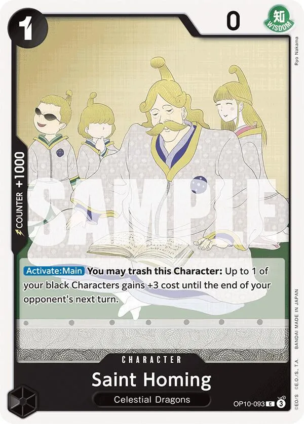 Saint Homing — Royal Blood — One Piece Card Game