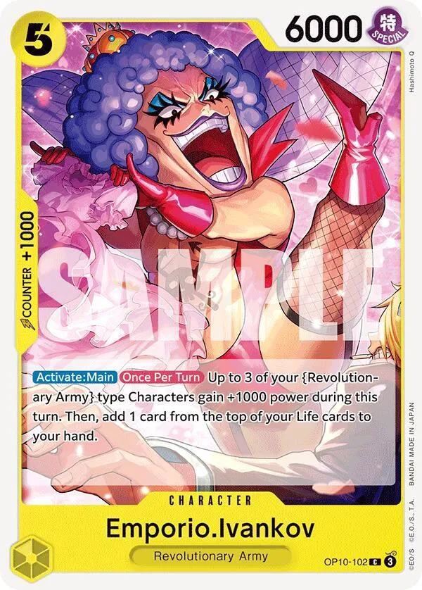 Emporio.Ivankov — Royal Blood — One Piece Card Game