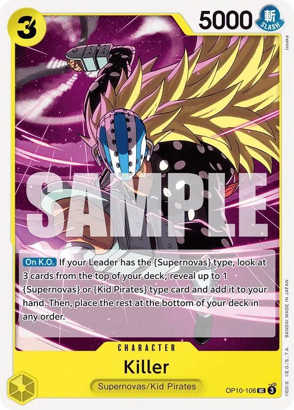 Killer — Royal Blood — One Piece Card Game