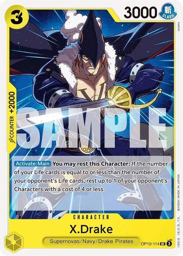 X.Drake — Royal Blood — One Piece Card Game