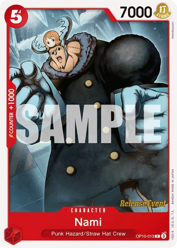 Nami (013) — Royal Blood Release Event Cards — One Piece Card Game