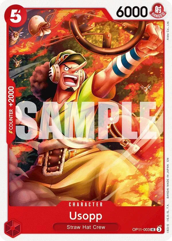 Usopp — A Fist of Divine Speed — One Piece Card Game
