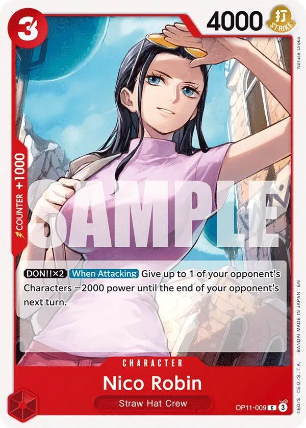 Nico Robin — A Fist of Divine Speed — One Piece Card Game