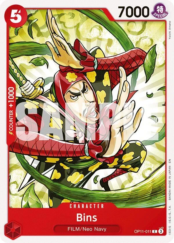 Bins — A Fist of Divine Speed — One Piece Card Game