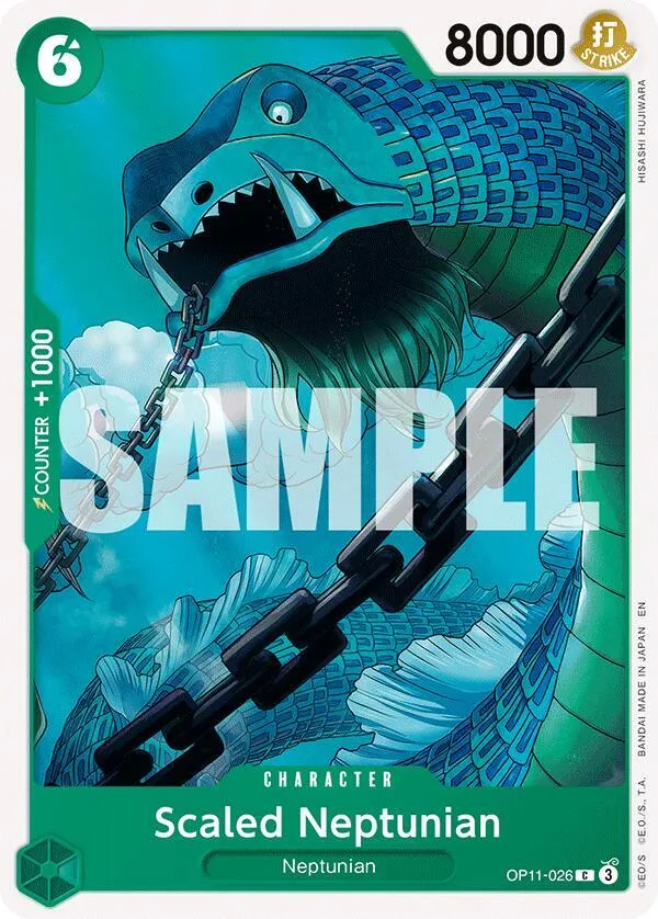 Scaled Neptunian — A Fist of Divine Speed — One Piece Card Game