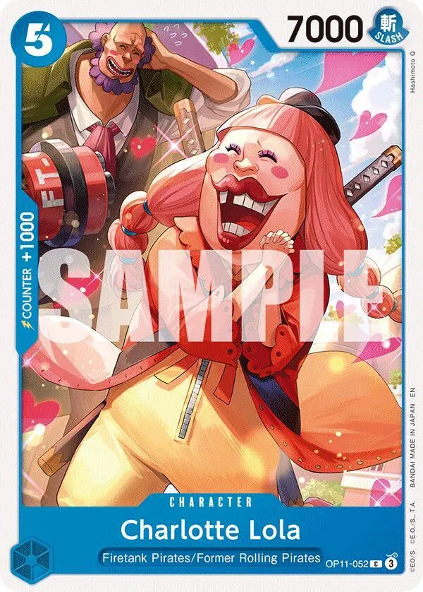 Charlotte Lola — A Fist of Divine Speed — One Piece Card Game