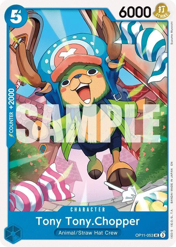 Tony Tony.Chopper — A Fist of Divine Speed — One Piece Card Game