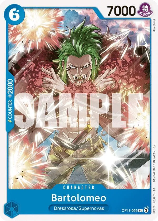 Bartolomeo — A Fist of Divine Speed — One Piece Card Game