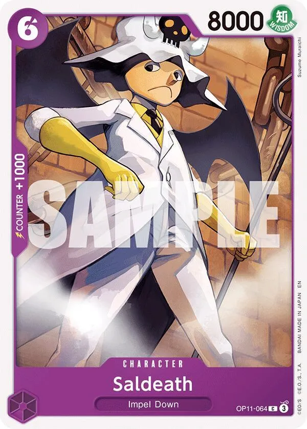 Saldeath — A Fist of Divine Speed — One Piece Card Game
