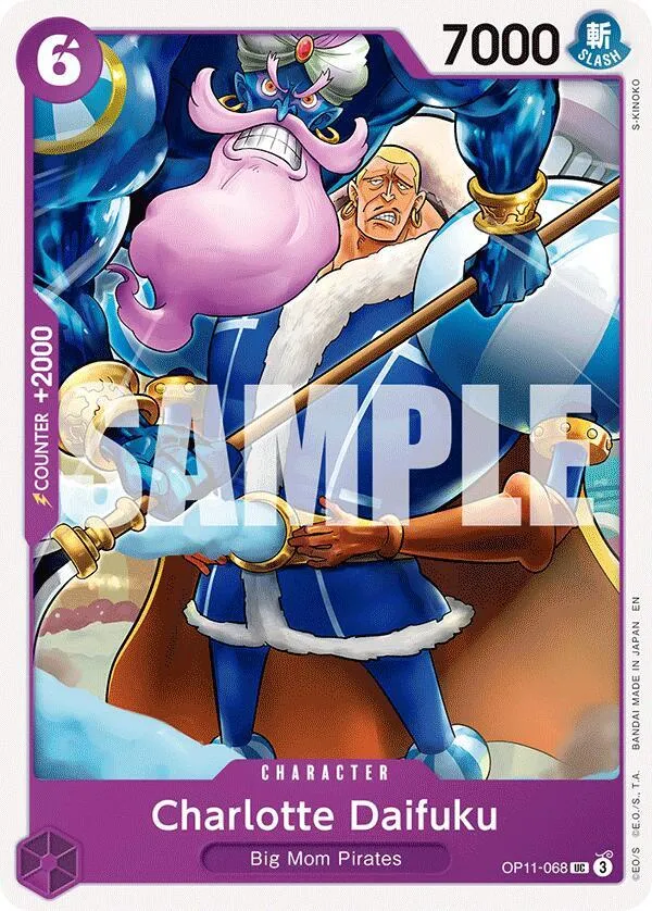 Charlotte Daifuku — A Fist of Divine Speed — One Piece Card Game