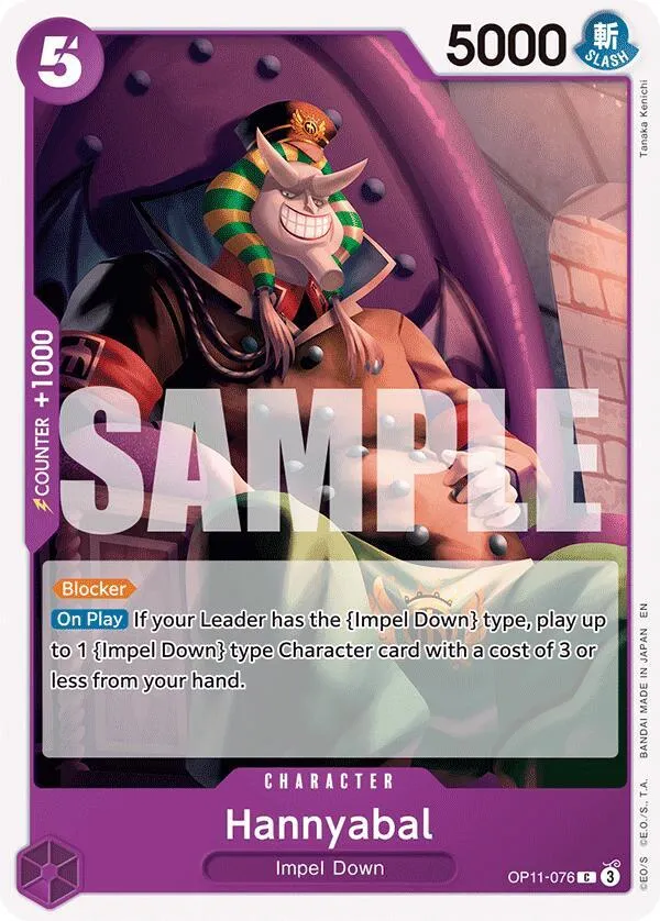 Hannyabal — A Fist of Divine Speed — One Piece Card Game