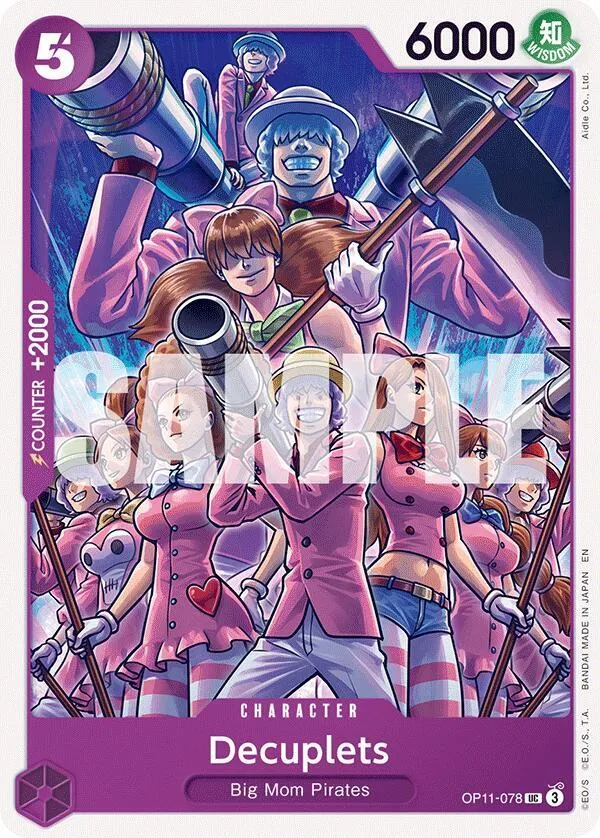 Decuplets — A Fist of Divine Speed — One Piece Card Game