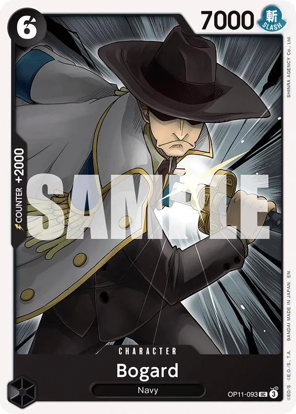 Bogard — A Fist of Divine Speed — One Piece Card Game