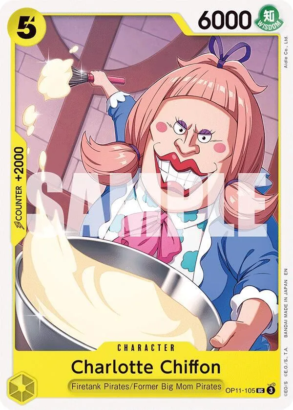 Charlotte Chiffon — A Fist of Divine Speed — One Piece Card Game