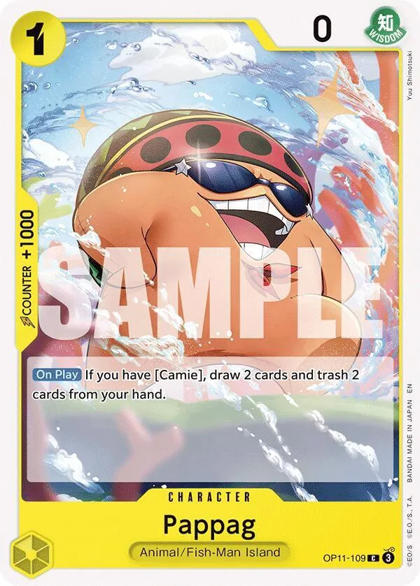 Pappag — A Fist of Divine Speed — One Piece Card Game