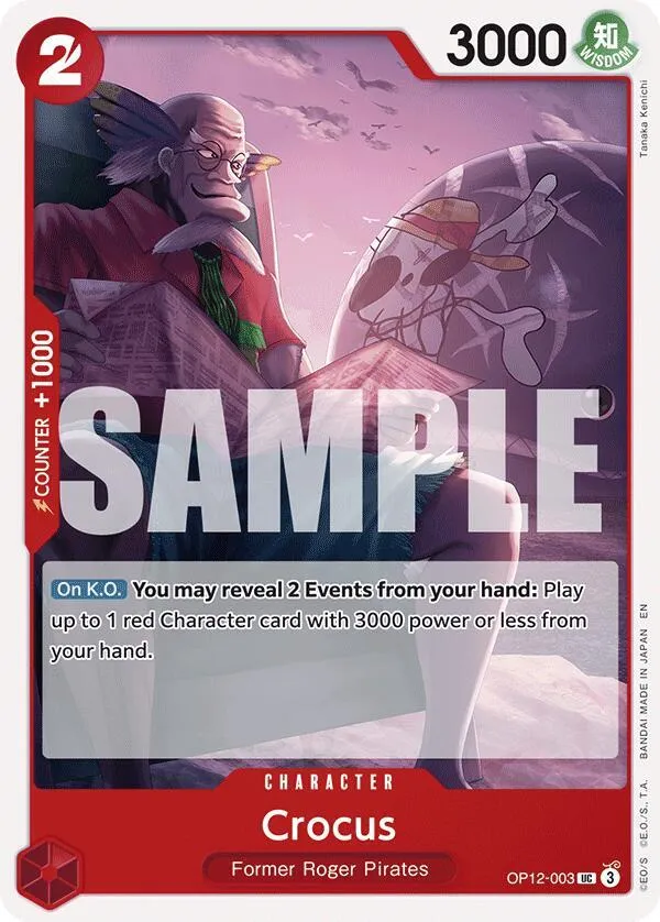 Crocus — Legacy of the Master — One Piece Card Game