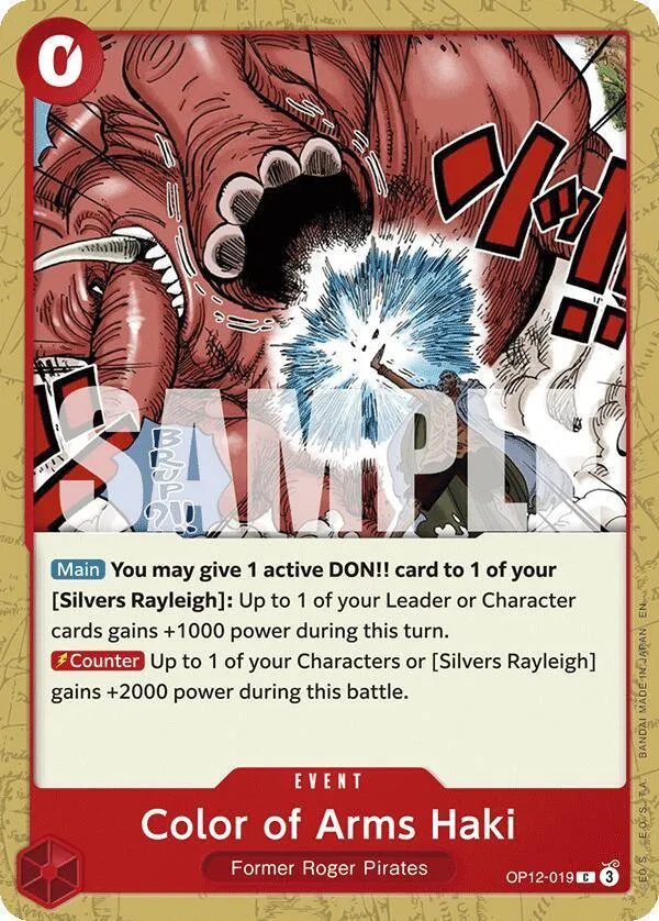 Color of Arms Haki — Legacy of the Master — One Piece Card Game