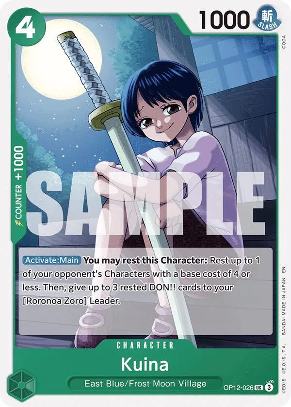 Kuina — Legacy of the Master — One Piece Card Game