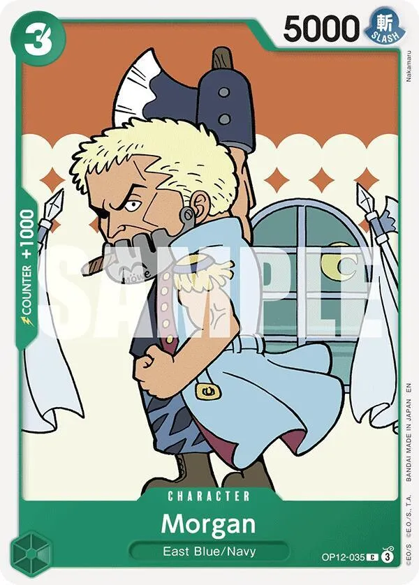 Morgan — Legacy of the Master — One Piece Card Game
