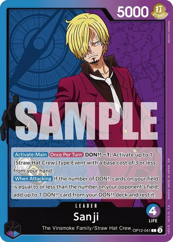 Sanji (041) — Legacy of the Master — One Piece Card Game