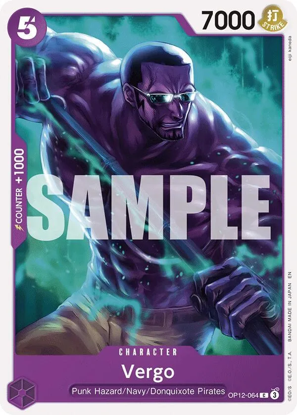 Vergo — Legacy of the Master — One Piece Card Game