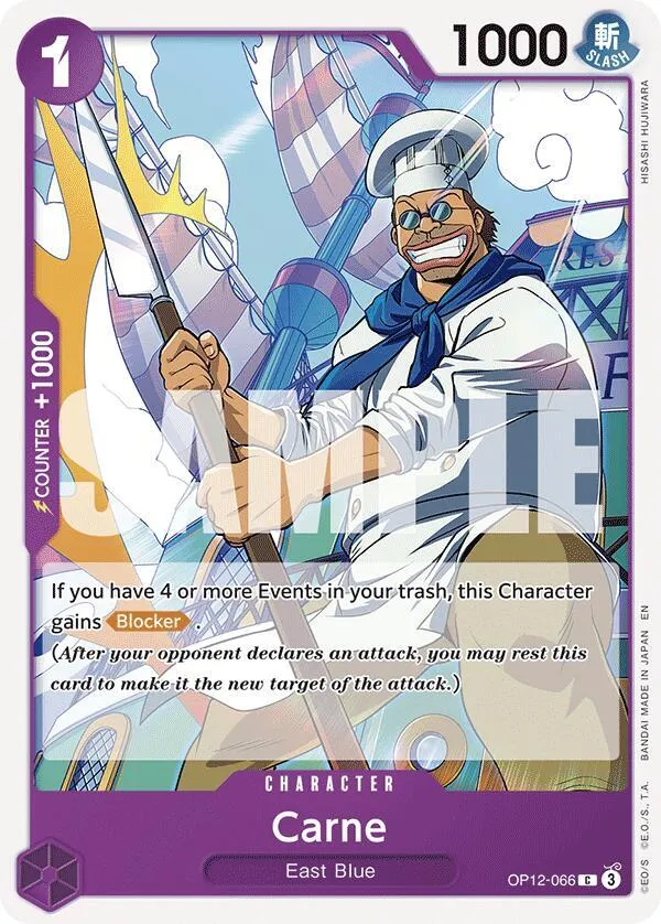 Carne — Legacy of the Master — One Piece Card Game