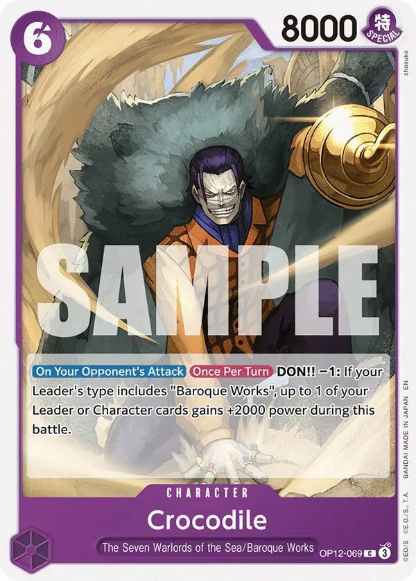 Crocodile — Legacy of the Master — One Piece Card Game