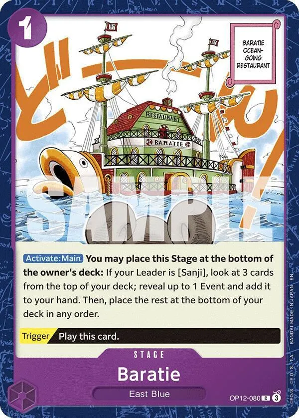 Baratie — Legacy of the Master — One Piece Card Game