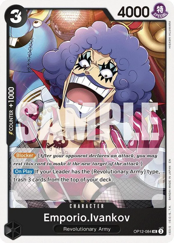 Emporio.Ivankov (084) — Legacy of the Master — One Piece Card Game