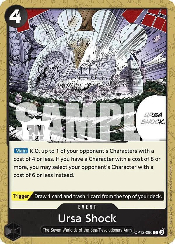 Ursa Shock — Legacy of the Master — One Piece Card Game
