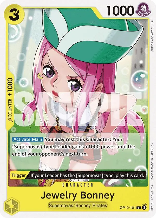 Jewelry Bonney (101) — Legacy of the Master — One Piece Card Game