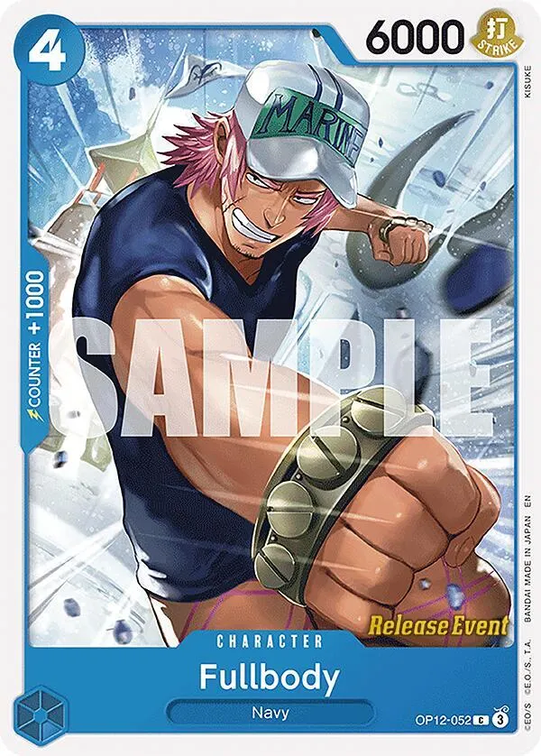 Fullbody from Legacy of the Master Release Event Cards - One Piece Card Game