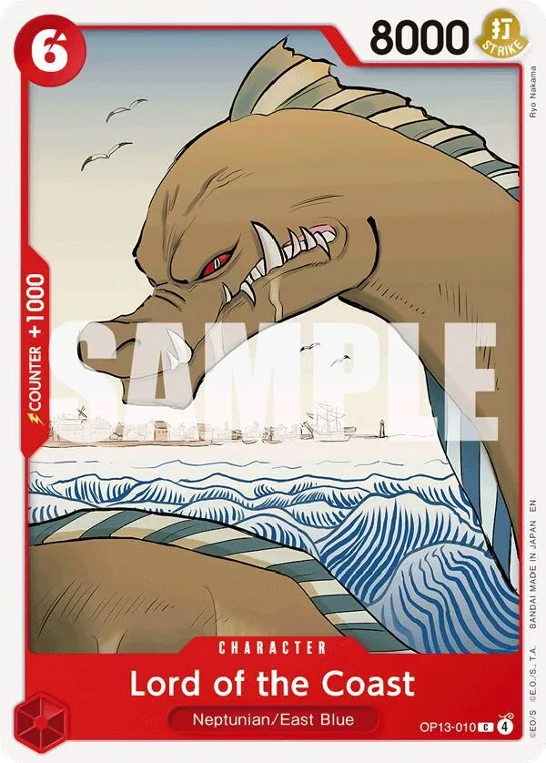 Lord of the Coast — Carrying On His Will — One Piece Card Game