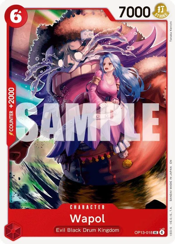 Wapol — Carrying On His Will — One Piece Card Game