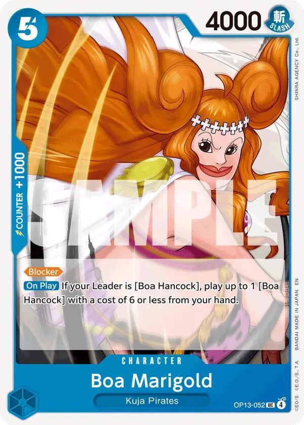 Boa Marigold — Carrying On His Will — One Piece Card Game